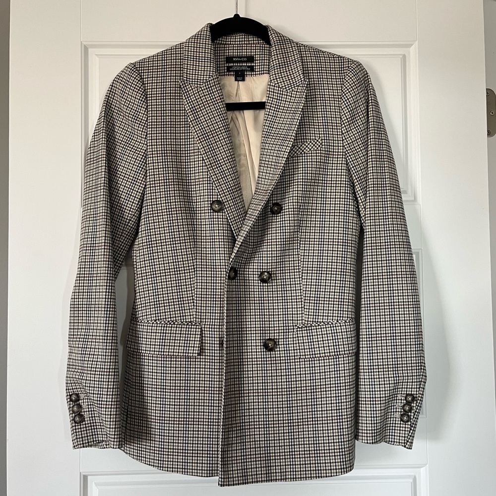 RW&CO Double Breasted Blazer